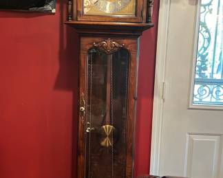 Working Barwick grandfather clock 