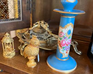 Sevres candlestick