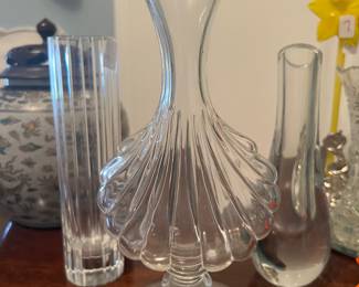 Baccarat vase 
