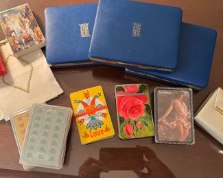 Vintage playing cards 