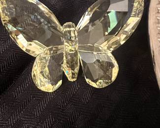 Retired Swarovski 855690 Jonquil Brilliant Butterfly Crystal Figurine