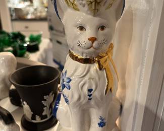 Royal Stratford, Rushton Staffordshire collection cat pitcher