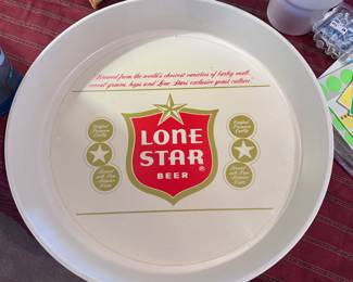 Original Loan Star Beer Tray