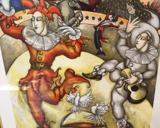 Le Grand Joker Signed By Artist Ernesto