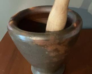 Thai Mortar And Pestle