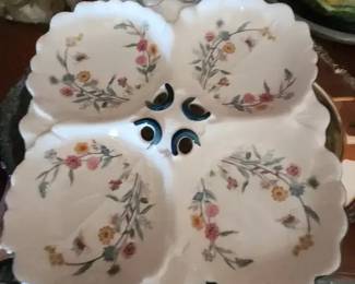 Andrea by Sadek Jardin Square 4Part Relish Tray