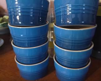 Set of Eight 8 Le Creuset Stackable Ramekins