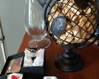 Decanter And Wine Bottle Corks