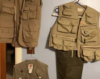 Fishing Vest and Waders