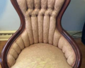 Victorian Style Parlor Chair