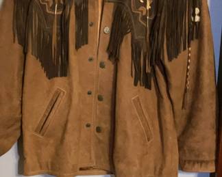 Luc Desrosiers Leather Turtle Coat