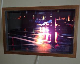 Lightbox Wall Art w Three Inserts