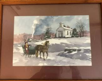 Signed Diana Wythe Tyler Print