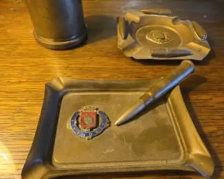 Ashtrays One Is Trench Art