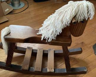 Wooden Rocking Horse