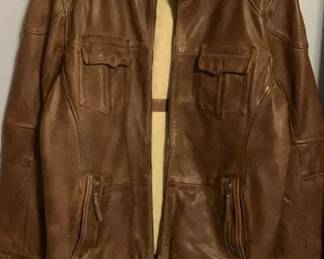 Carbon2Cobalt Genuine Lamb Leather Jacket