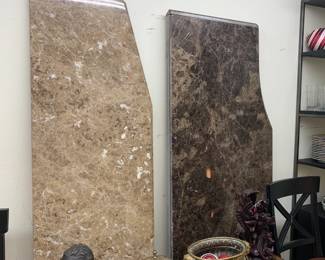 Marble slabs