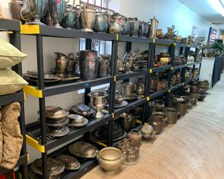 Silverplate Serviceware, Brass