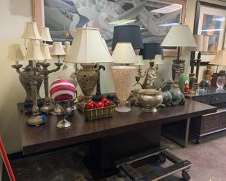 Dining Table, Lighting