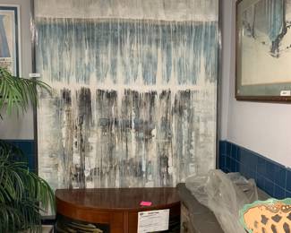 Artwork, Demilune Cabinet