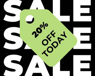 All goods are discounted!!!