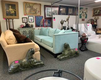 Sofas, Art, Bronzes