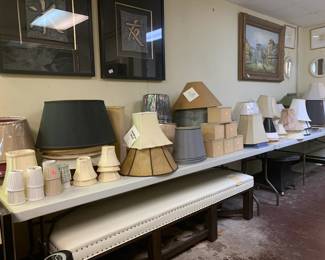 With all the lamps, ya gotta have shades!