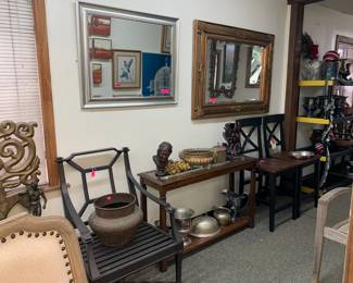 Chairs, Mirrors, Decor