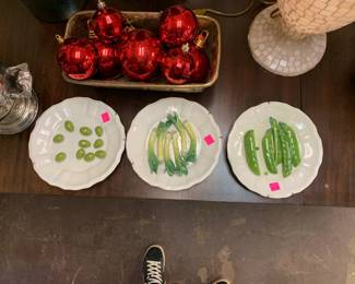 Este Trompe l'oeil plates