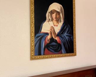 #100 -$250 - Madonna praying 