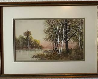 #156 - $120 each - Raphael Senseman (1870-1965)Circa 1930 - Landscape - x 4 