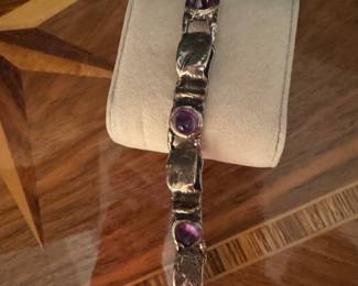 #166 - $150 - Sterling Bracelet Monika & Burdhard