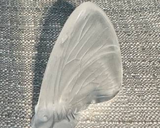 #26 - $50 Lalique France crystal butterfly 