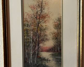 #156 - $120 each - Raphael Senseman (1870-1965)Circa 1930 - Landscape - x 4 
