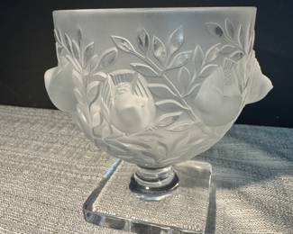#9 - LALIQUE France crystal 