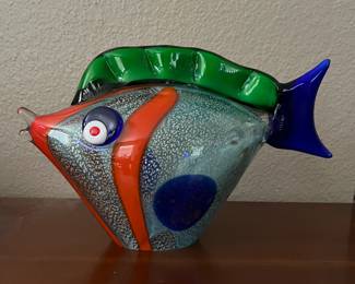 #151 - $70 - Murano fish set - 2 pieces 