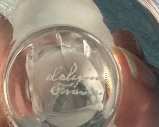 #21- $65 - LALIQUE France crystal mouse 