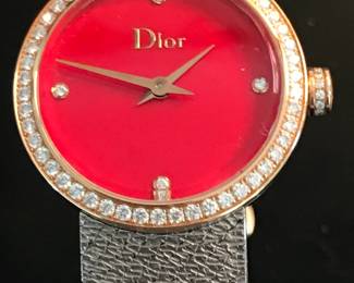 #190 - Dior watch modèle lady Dior $2400
