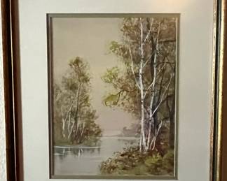 #156 - $120 each - Raphael Senseman (1870-1965)Circa 1930 - Landscape - x 4 