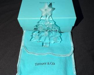 #157 - $100 - Tiffany Christmas Tree 1994 with pouch