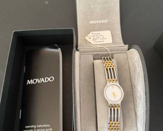 #40 - $200 - Movado Esperanza mother of pearl face female