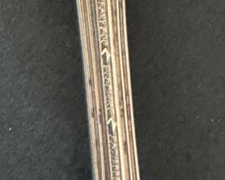 #145 - $300 - Tiffany & Co sterling serving fork King Charles pattern