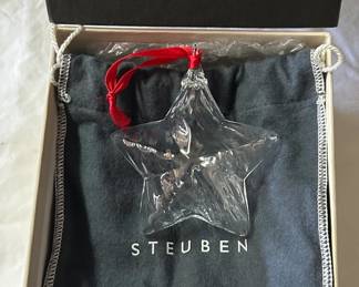 #158 - $100- Steuben Star 2003 with bag & box