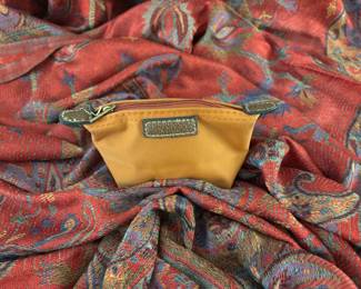 #181- Longchamp mini Wallet orange $28