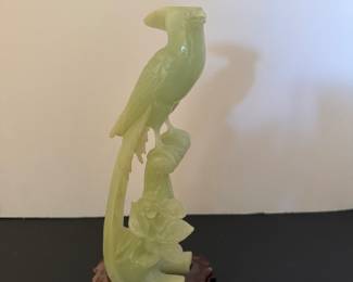 #143 - $120 jade bird (approx 10")