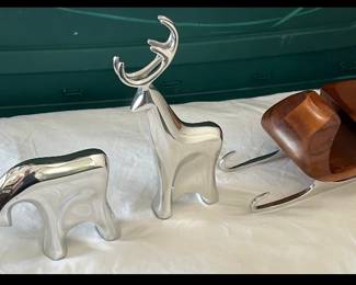 #155 - $130 each set - Nambe Holiday (3 available sets in boxes)