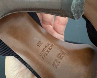#87 - $50 - Fendi Shoes Size 6