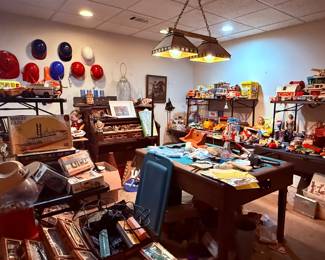An entire room of vintage toys!!  This will take you back a lifetime!!