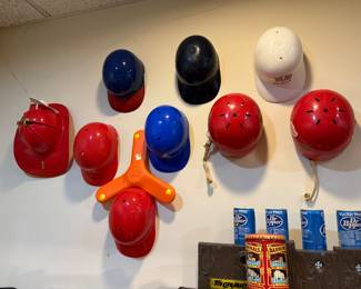 Various baseball caps