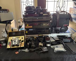 More electronics….